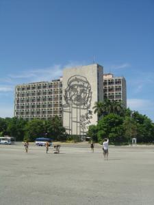 Praça da revolução em Havana.