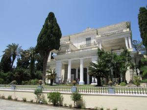 Palácio da Sissi em Corfu.